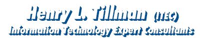 Phone: (773)886-2446 -- Fax:(773)224-7958 Email: hltillman@hltillman.com -- CLICK HERE to go BACK to The HOME PAGE